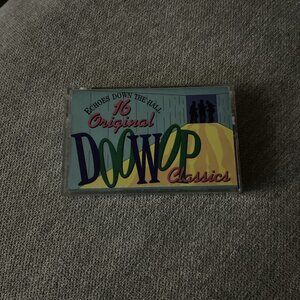 Vintage Echos Down The Hall Doowop Classics Cassette 1989
